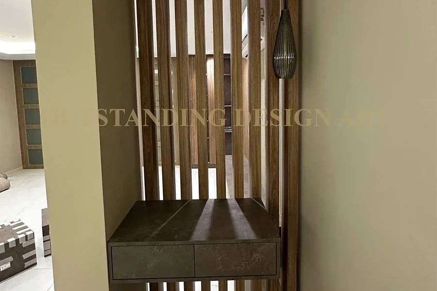 Entrance Wall Decoration – Bawshar Heights, Muscat